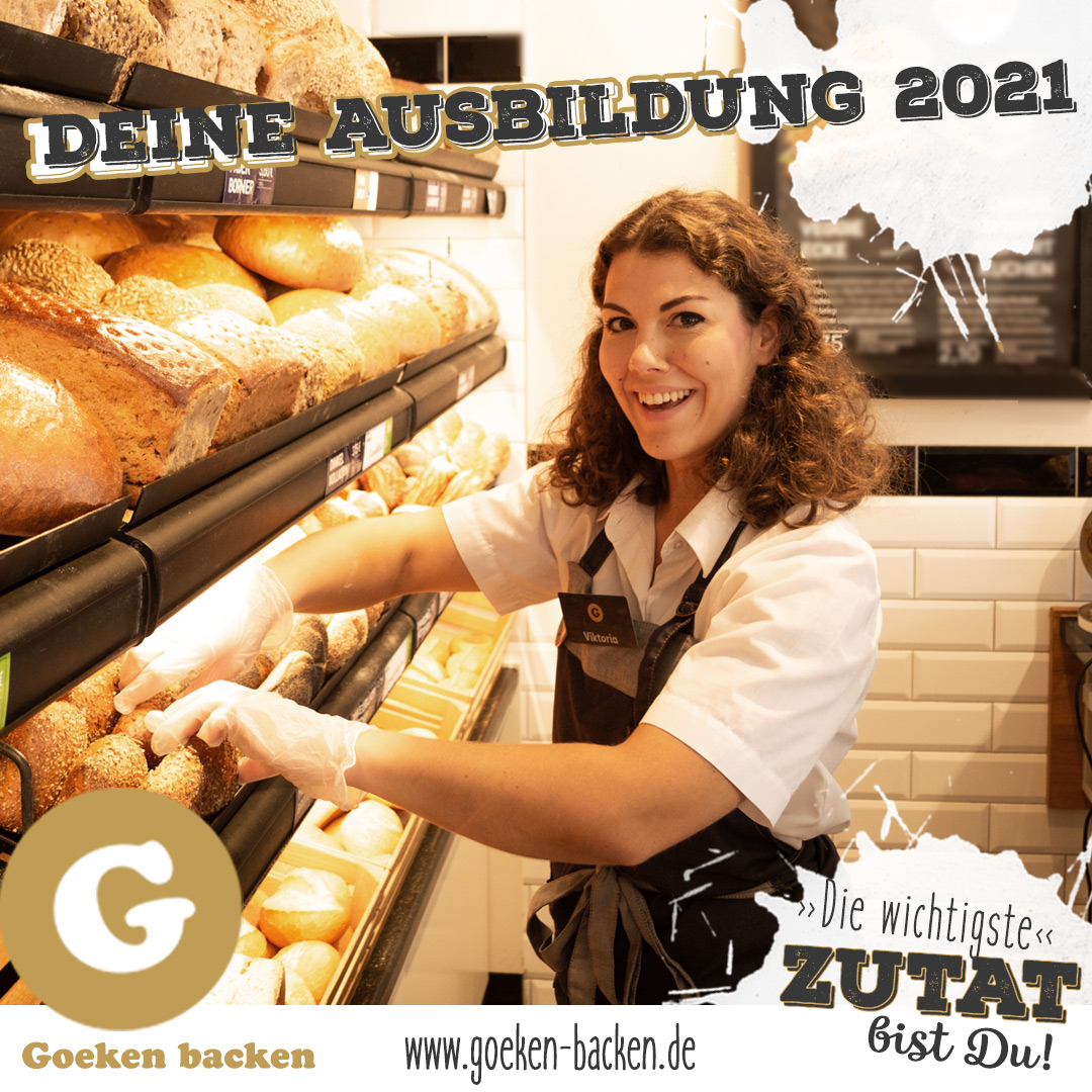 Goeken backen –Auszubildende/r zum /zur Bäckereifachverkäufer/in