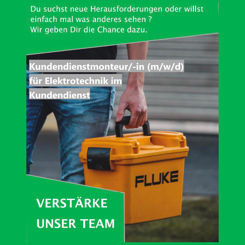 Kundendienstmonteur/n (m/w/d) für Elektrotechnik im Kundendienst