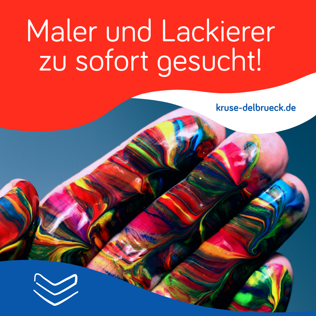 Maler und Lackierer zu sofort gesucht!