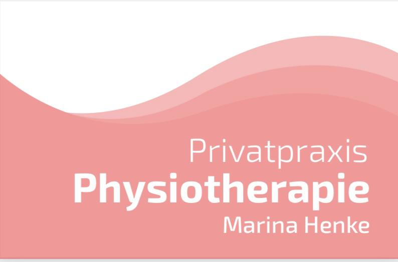 Privatpraxis Physiotherapie Marina Henke