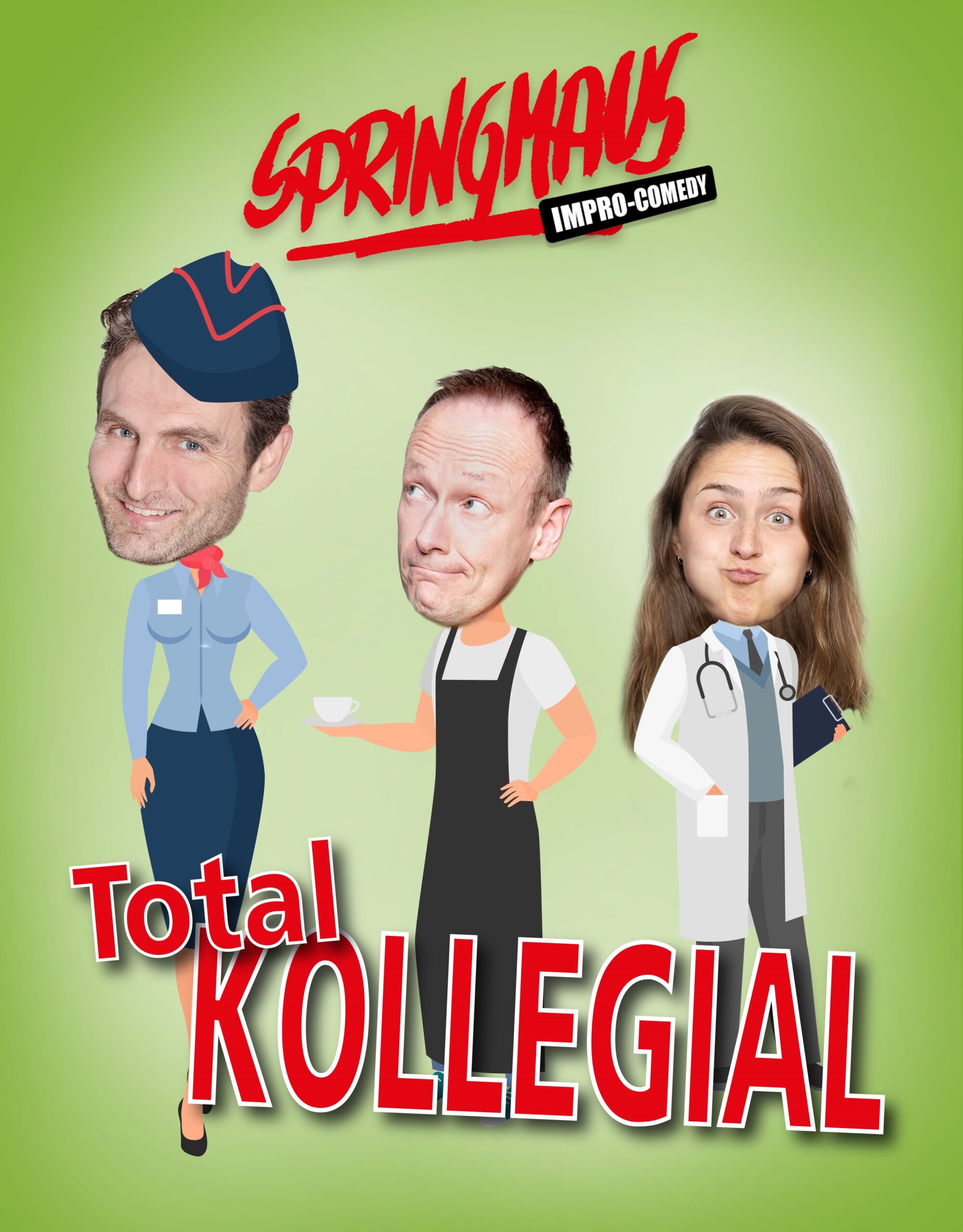 Stadthalle präsentiert: Springmaus: TOTAL KOLLEGIAL! 