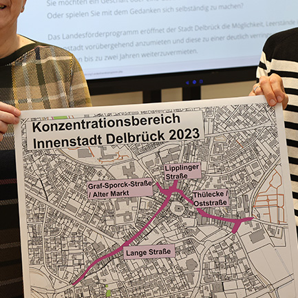 Stadt Delbrück unterstützt die Innenstadt mit Fördergeldern des Landes NRW